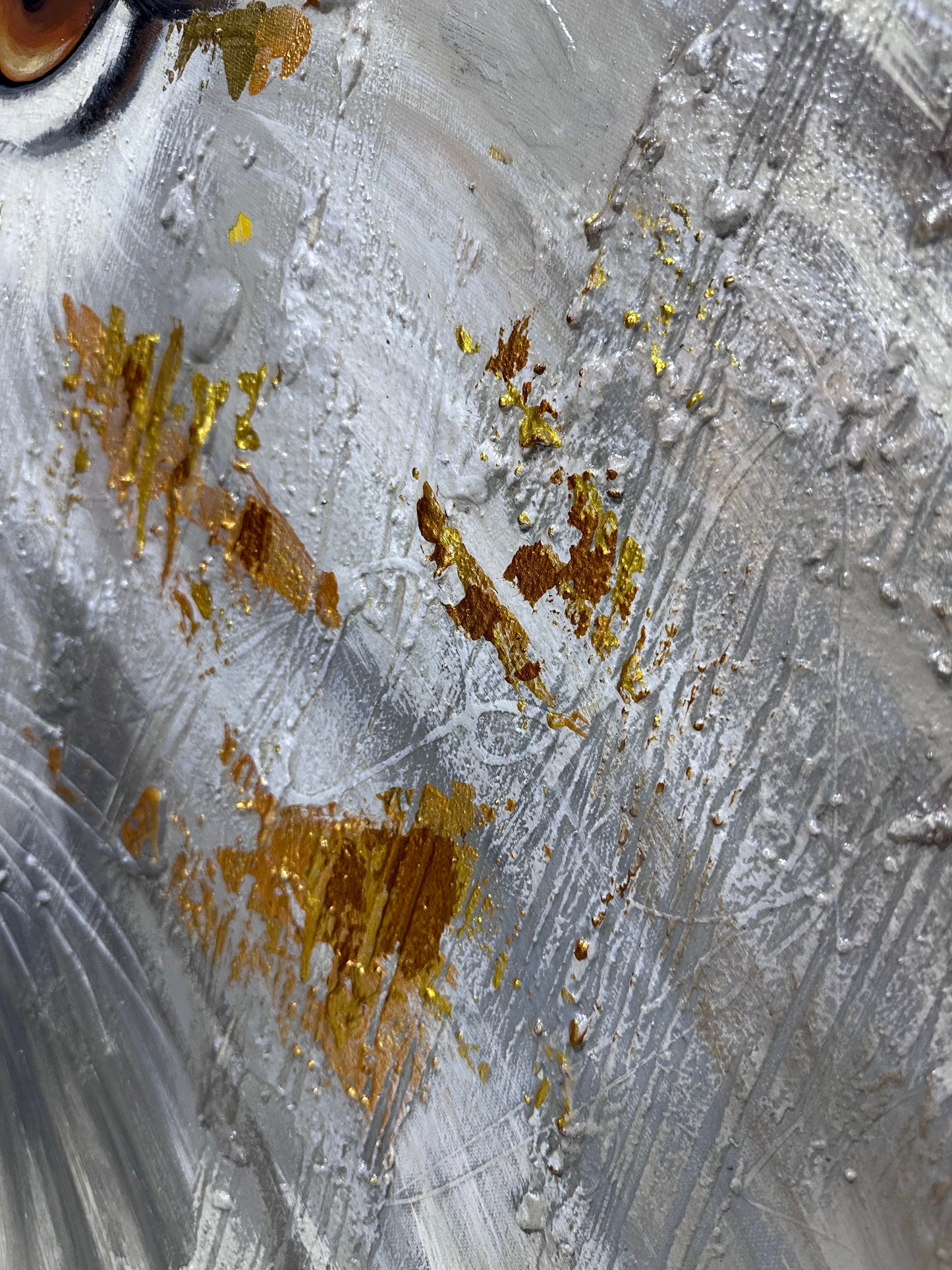 Obra leon blanco (140x100cm)