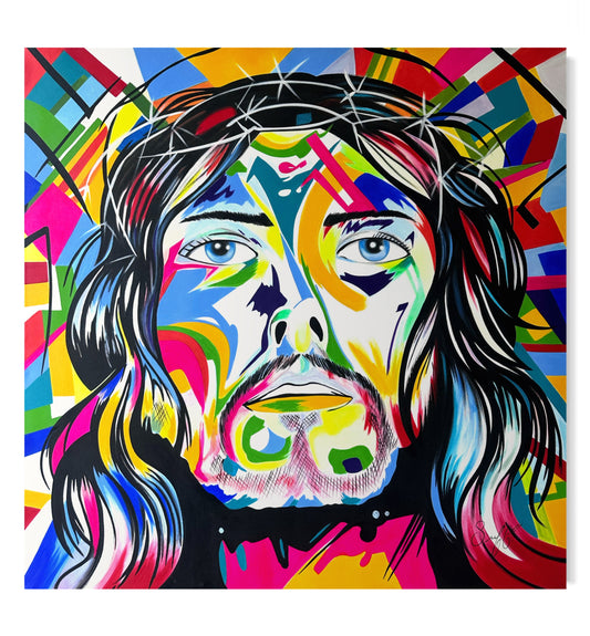 Pintura “ rostro de Jesus”