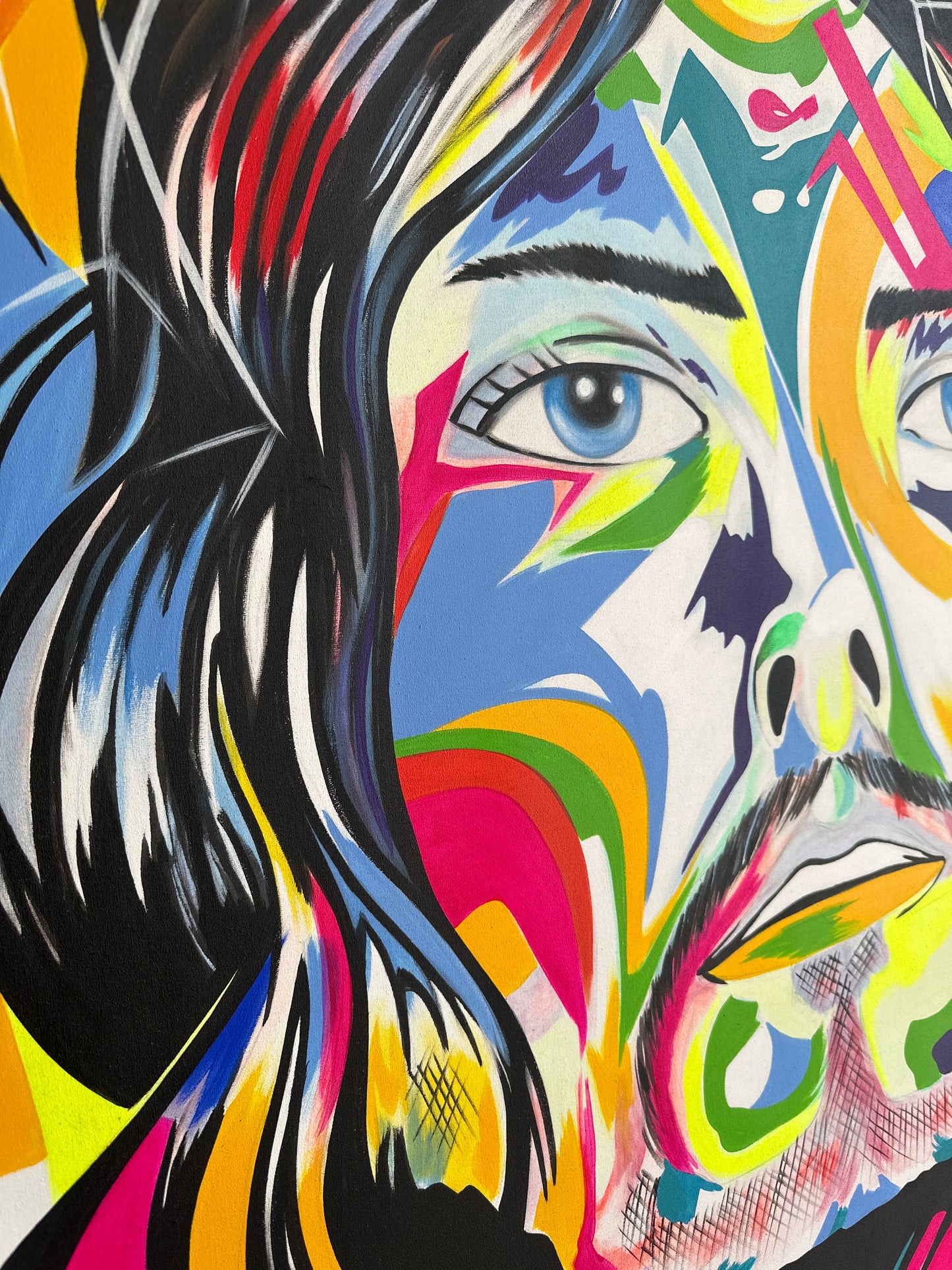 Pintura “ rostro de Jesus”
