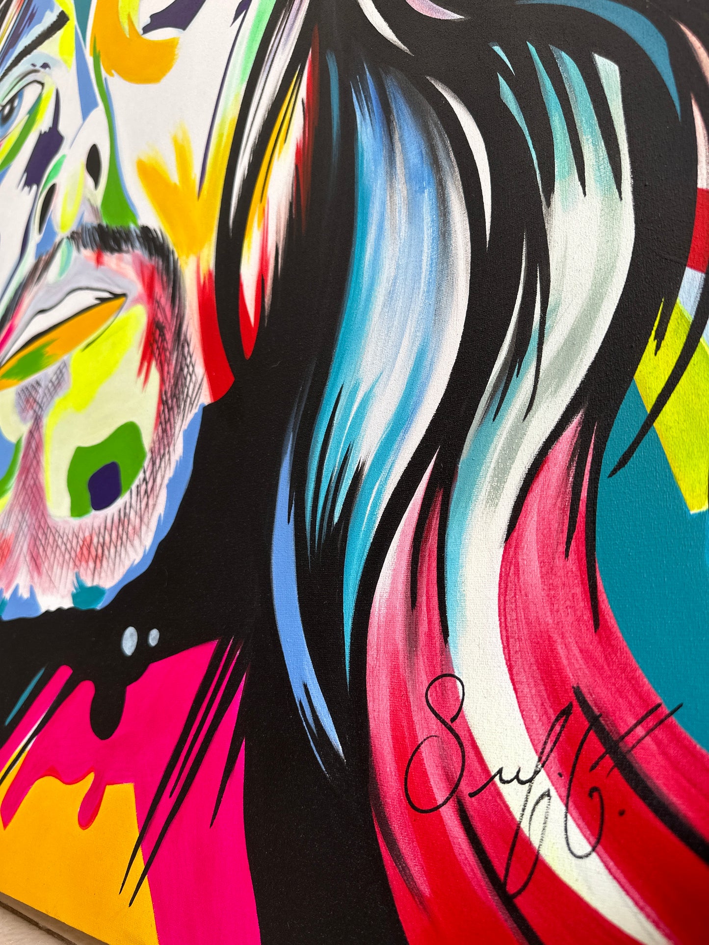 Pintura “ rostro de Jesus”